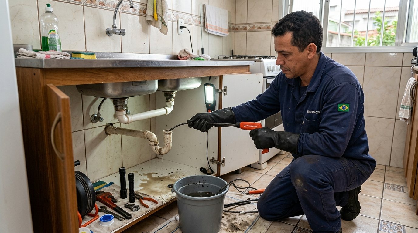 Reforma hidráulica em Limeira-SP